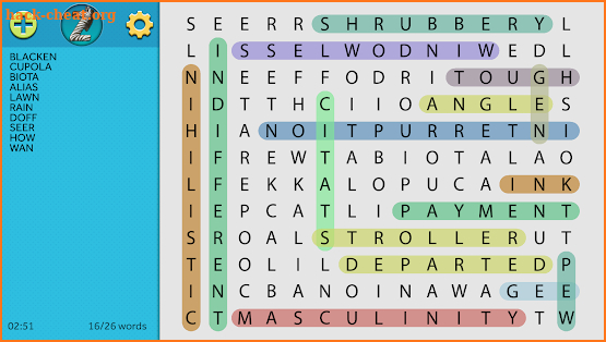 Simple Word Search screenshot