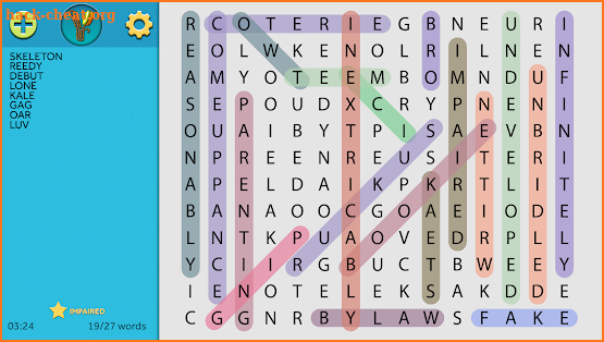 Simple Word Search screenshot