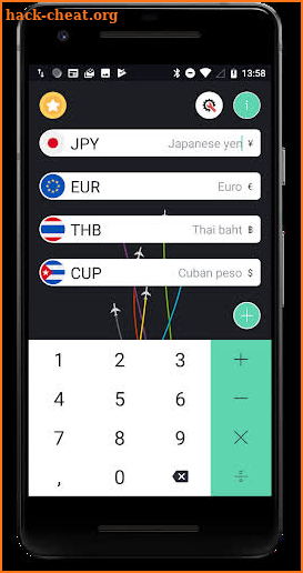 SimpleCurrency Converter screenshot