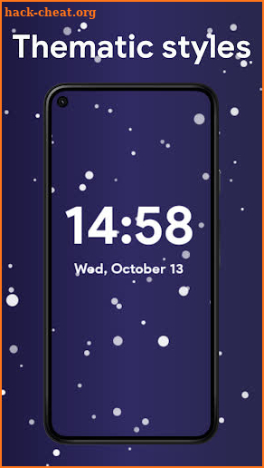 SimpleWatch — Screensaver screenshot