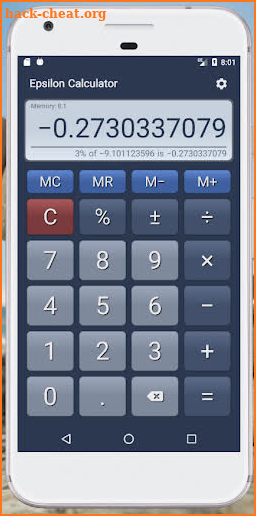 Simplicity Calculator screenshot