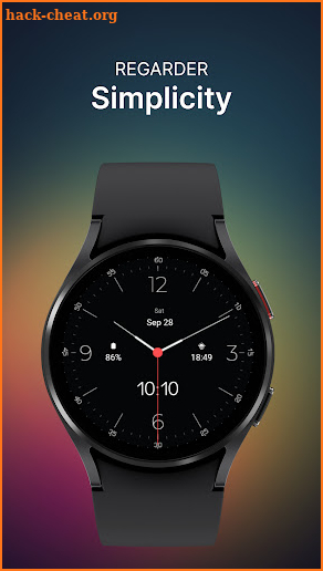 Simplicity - Wear OS WatchFace screenshot