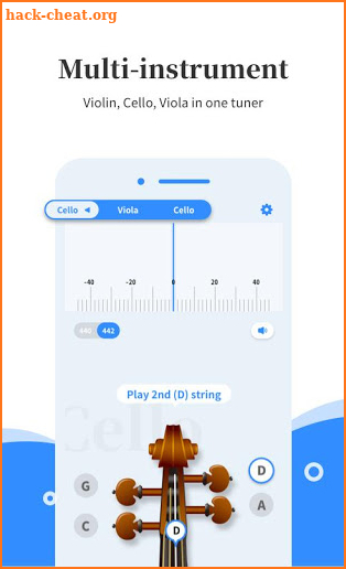 Simply Tuner - Violin, Cello & Viola screenshot