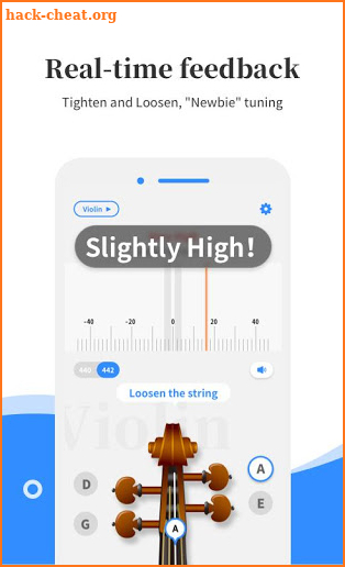 Simply Tuner - Violin, Cello & Viola screenshot