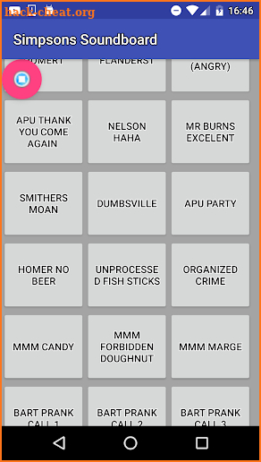 Simpsons Soundboard screenshot