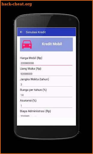 Simulasi Kredit Pro screenshot