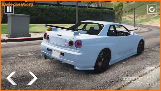 Simulator Driving Skyline R34 screenshot