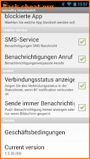 simvalley Smartwatch screenshot