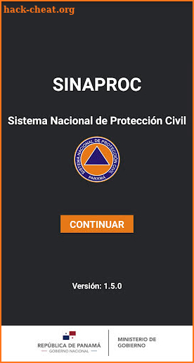 SINAPROC ALERTA screenshot