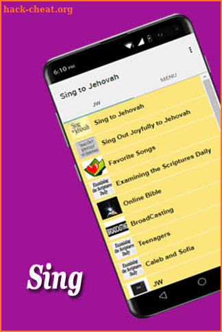 Sing to Jehovah screenshot