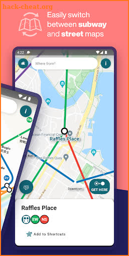 Singapore Metro Map & Planner screenshot
