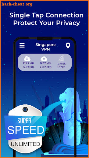 Singapore VPN - Free, Fast & Secure VPN Proxy screenshot