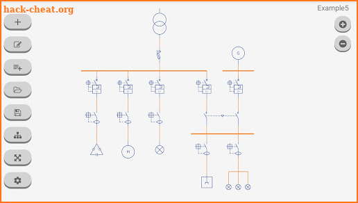 Single-line | Electrical diagrams screenshot