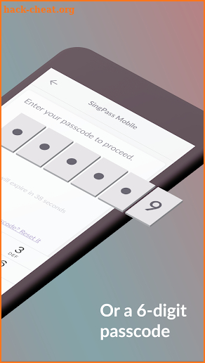 SingPass Mobile screenshot