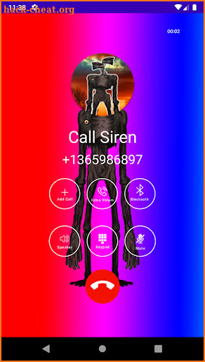 Siren Head Fake Video Call & Chat simulator ! screenshot