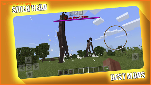 Siren Head Mod for Minecraft PE - MCPE screenshot