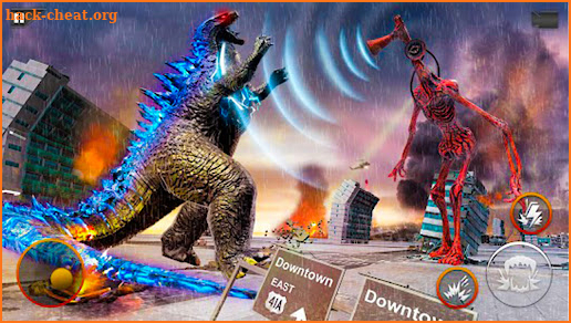 Siren Head vs Godzilla Game screenshot