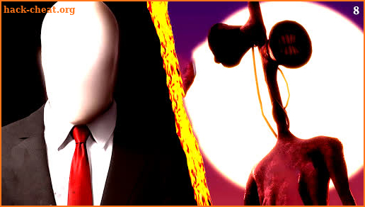 Siren Head vs Slenderman Game screenshot