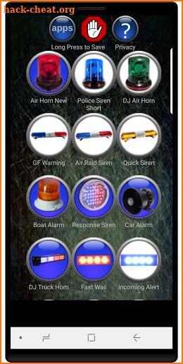 Siren Ringtones screenshot