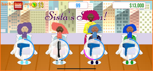 Sista Salon Natural Hair Game screenshot