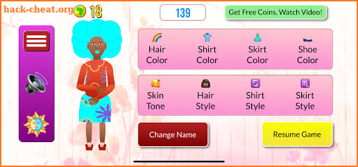 Sista Salon Natural Hair Game screenshot