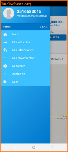 Sistema de Estacionamiento Medido Municipal screenshot