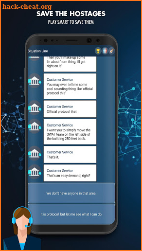 Situation Line – Interactive Hostage Negotiation screenshot