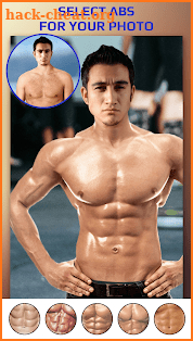 Six Pack Abs Photo Editor screenshot