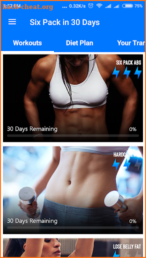 Six Packs in 30 Days - Six Pack Abs Workout screenshot