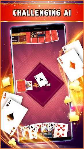 Sixty-Six Offline - Single Player Card Game screenshot