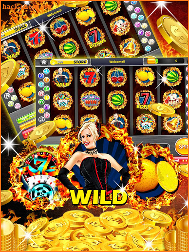 Sizzling slot machines free screenshot