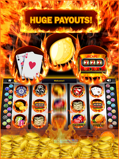 Sizzling Ultra Hot 7's Slots screenshot