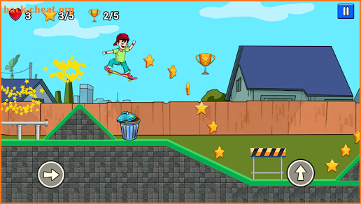 Skater Freestyle - Risky Skateboard screenshot