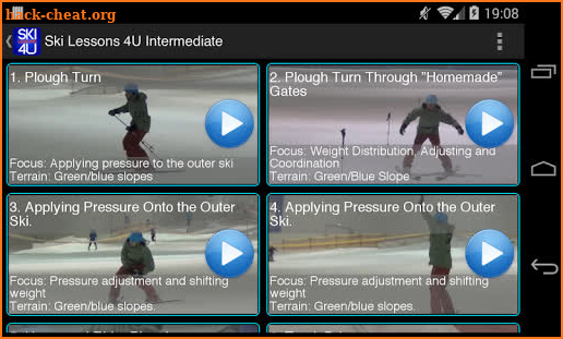 Ski Lessons - Intermediate screenshot