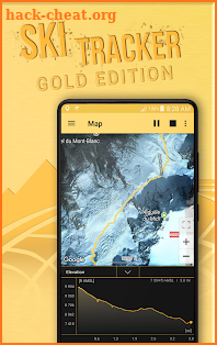 Ski Tracker Gold Edition screenshot