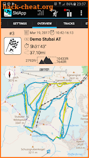 SkiApp PRO - THE Ski Computer screenshot