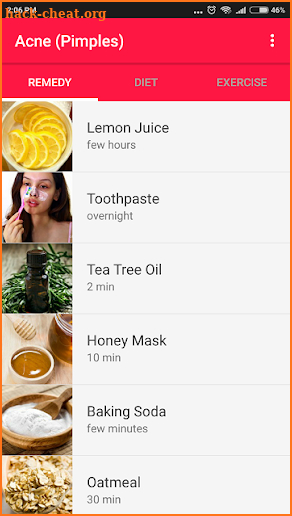 Skin and Face Care - acne, fairness, wrinkles screenshot