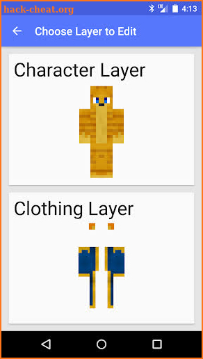 Skin Creator for Minecraft screenshot