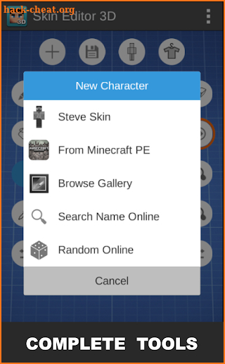 Skin Editor 3D for Minecraft screenshot