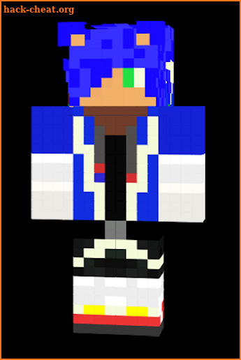 SKIN SONIC 2 For MCPE screenshot