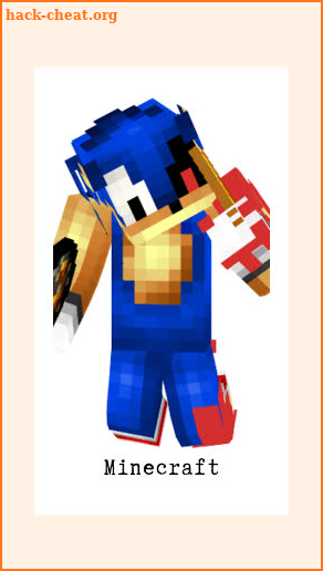 Skin Sonic for MCPE screenshot