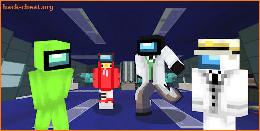 Skins Among Us for Minecraft screenshot