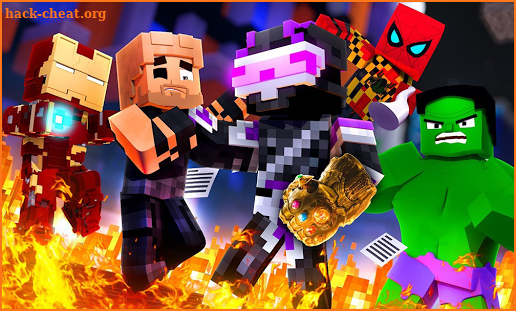 Skins AVENGERS for MCPE - infinity WAR screenshot