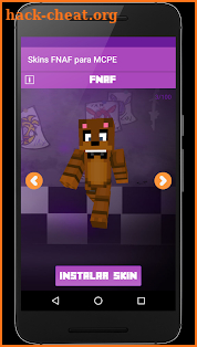 Skins FNAF Free for MCPE screenshot