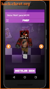 Skins FNAF Free for MCPE screenshot