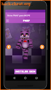 Skins FNAF Free for MCPE screenshot