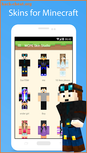 Skins for Minecraft screenshot