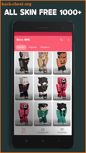 Skins for Minecraft PE screenshot