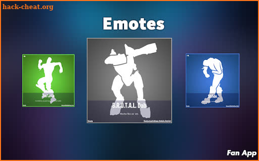 Skins/Emotes from Fortnite Season 10 screenshot