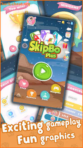 Skip Bo Plus - Fun Card Game screenshot